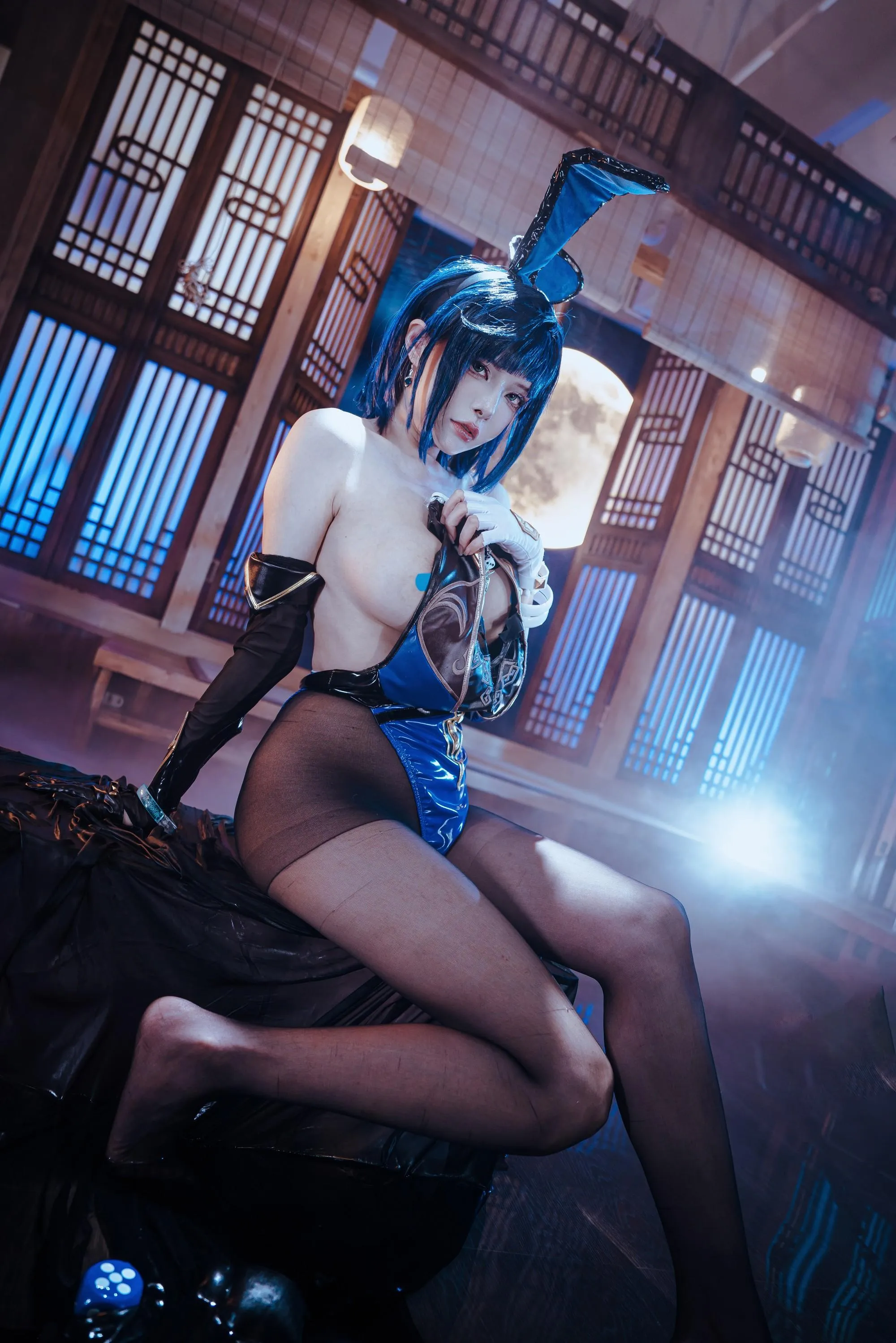 秋和柯基 – NO.105 夜兰 兔女郎 [92P]插图8